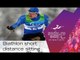 Men's and women's short distance biathlon sitting  | Sochi 2014 Paralympic Winter Games