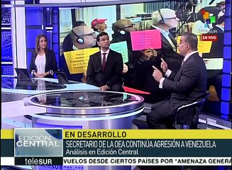 Saab: Almagro busca una intervención violenta contra Venezuela