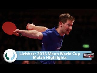 2016 Men’s World Cup Highlights I Bastian Steger vs Hugo Calderano (Qual)