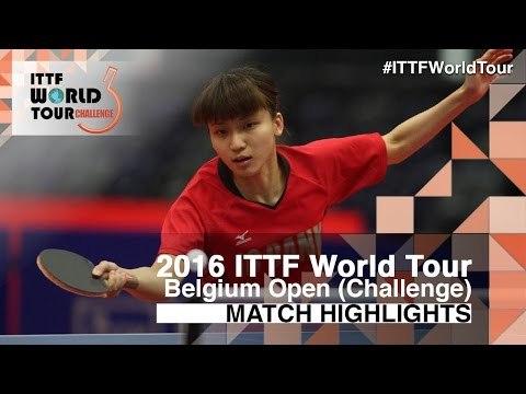 2016 Belgium Open Highlights: Kato Kyoka vs Bernadette Szocs (U21-Final)