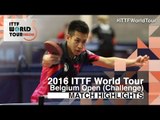 2016 Belgium Open Highlights: Liao Cheng-Ting vs Florent Lambiet (U21-Final)