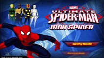 ULTIMATE SPIDERMAN - IRON SPIDER ᴴᴰ - MARVEL SPIDERMAN GAMES