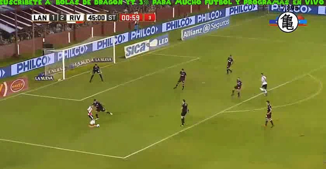 Carlos Auzqui Last Minute Goal HD - Lanús 1-3 River Plate 22.03.2017