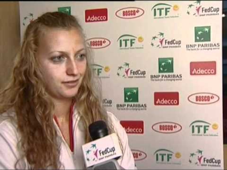 Fed Cup Interview: Petra Kvitova