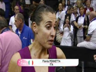 Fed Cup Interview: Flavia Pennetta