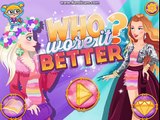 Princess BARBIE VS Queen ELSA - Who Wore it Better? - Disney Princess Dress Up Games For G