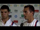 Official Davis Cup by BNP Paribas Interview - Lukas Rosol and Jiri Vesely (CZE)