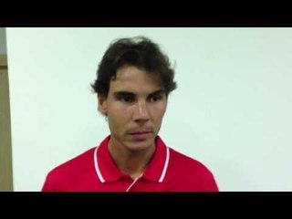 Rafael Nadal at 2013 Davis Cup by BNP Paribas World Group play-offs