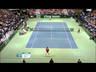 Official Davis Cup Highlights: USA 1-3 Serbia