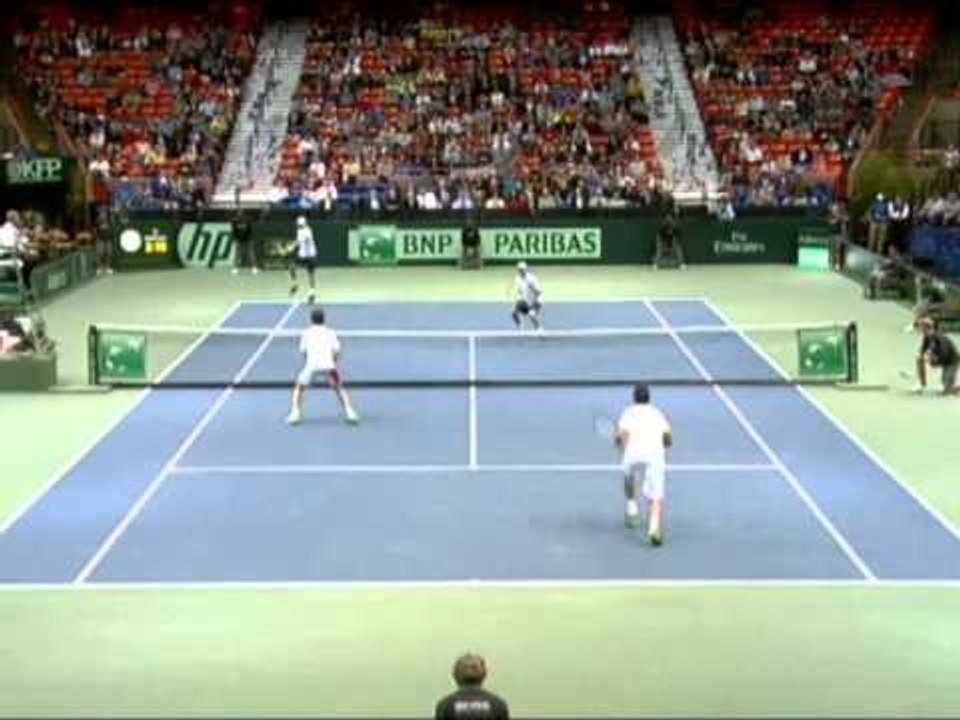 Official Davis Cup Highlights: Bryan/Bryan (USA) v Bozoljac/Zimonjic (SRB)