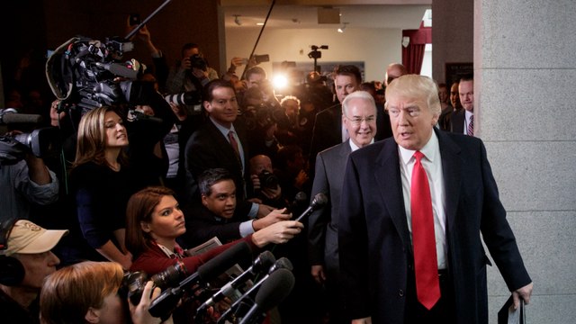 'He did as well as he could': House GOP members react to Trump's push for health care plan