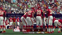 Madden NFL 17 Superbowl Redskins vs Kansas City Chief