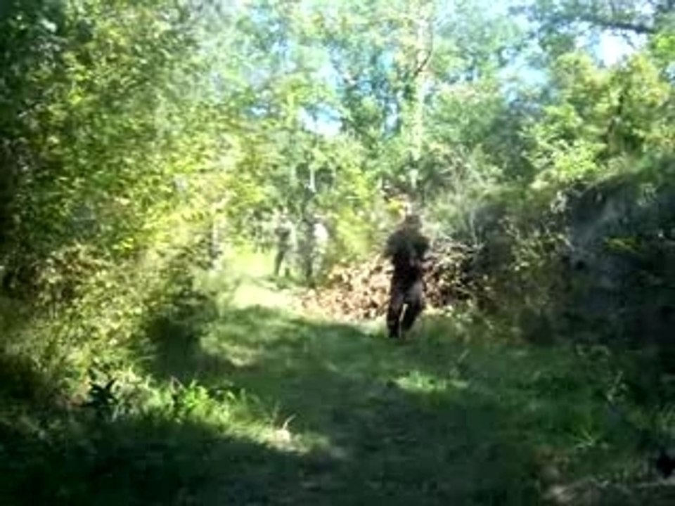 tir sur bouclier en plexi