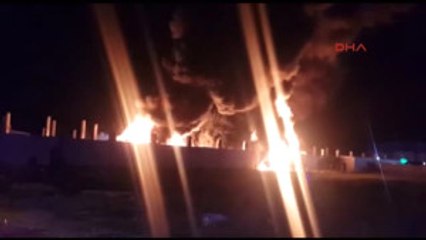 Silivri'de Korkutan Fabrika Yangını