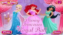 Disney Princess Elsa Ariel Jasmine Snow White Dress Up Game for Kids