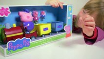 JOUET PEPPA PIG • Le Train de Papy Pig rend Athena FOLLE ! - Studio Bu