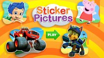 Shimmer and Shine, Paw Patrol, Rusty Rivets - Christmas Sticker Pictures
