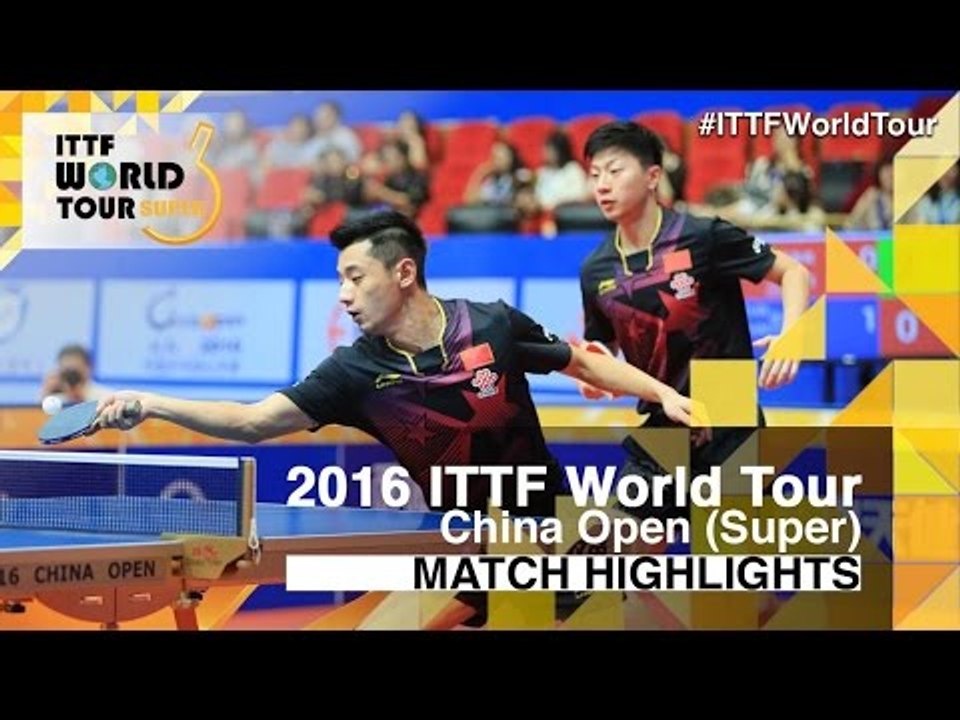 2016 China Open Highlights: Ma Long/Zhang Jike...
