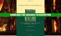 BEST EBOOK Integrated Public Lands Management by John B. Loomis