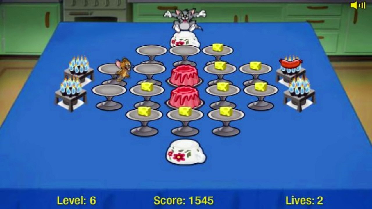 Tom and Jerry: FOOD FREE-FOR-ALL (Cartoon Network Games)