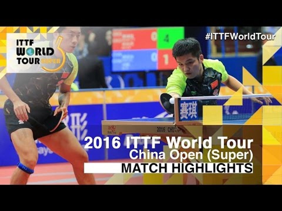 2016 China Open Highlights: Xu Xin/Fan Zhendong vs Wong Chun Ting/Ho Kwan Kit (1/2)