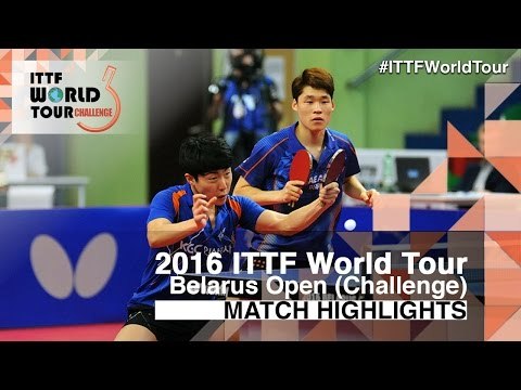 2016 Belarus Open Highlights: Jang Woojin/Lim Jonghoon vs Sadi Ismailov/Konstantin Chernov (Final)