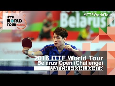 2016 Belarus Open Highlights: Jang Woojin vs Grigory Vlasov (Final)