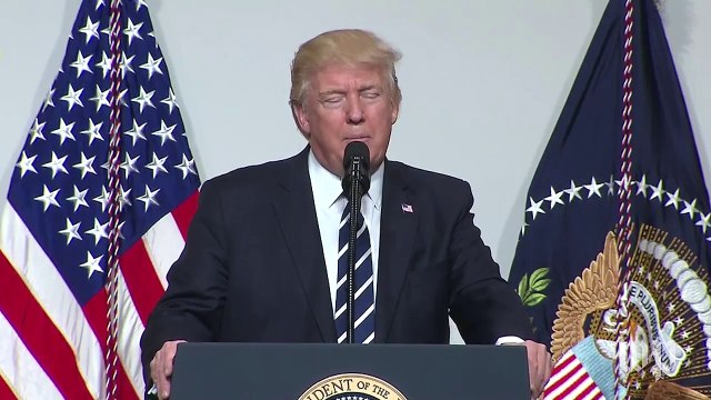 Donald Trump addresses NRCC fundraiser