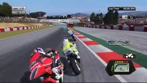 MotoGP15 Career Mode Gameplay - Moto2 - Catalunya Race - Part 27