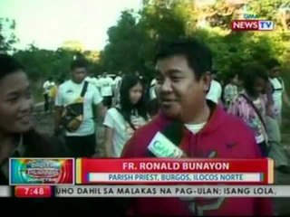 BP: Tree planting, isinagawa sa Kapurpurawan rock formation para maprotektahan ito
