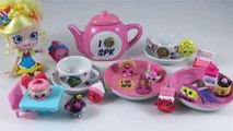 Shopkins DIY Tea Set! Shopkins Surprise Egg, Shopkins Qube, Kids Craft Toy Video Paint Shopkins-HqmkrTtq