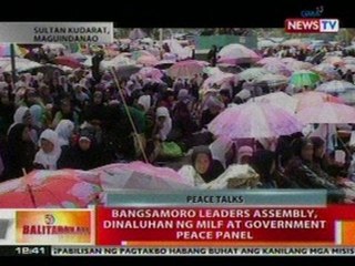 BT: Bangsamoro Leaders Assembly sa Sultan Kudarat, dinaluhan ng MILF at Gov't Peace Panel