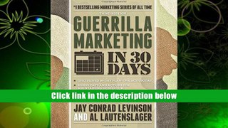Download [PDF]  Guerrilla Marketing in 30 Days Trial Ebook