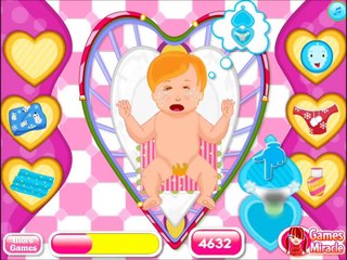 Baby Bathing - Games for little kids gameplay - Baby Hadley Morning Fun