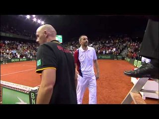 Davis Cup Belgium v Serbia 1st Round Web Official Highlights