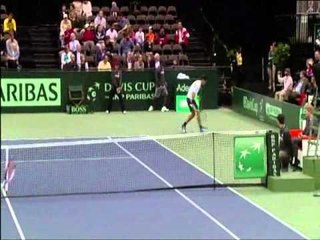 Davis Cup USA v Brazil - Rubber 2 Official Highlights 2013