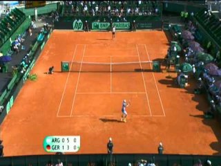 Davis Cup Argentina v Germany - Rubber 2 Official Highlights 2013