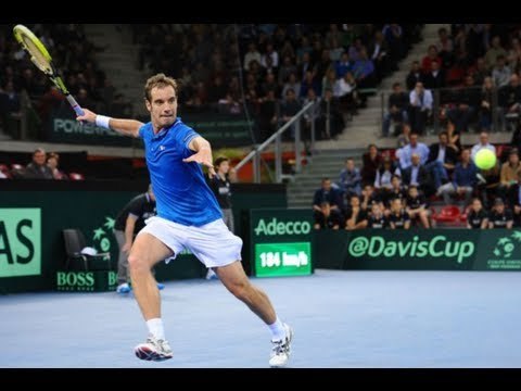 Davis Cup France v Israel Official Highlights Round 2 | Davis Cup Final 2013