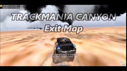 EXIT MAP game TrackMania Canyon 2