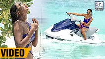 Nia Sharma's Adventurous Vacation To Maldives
