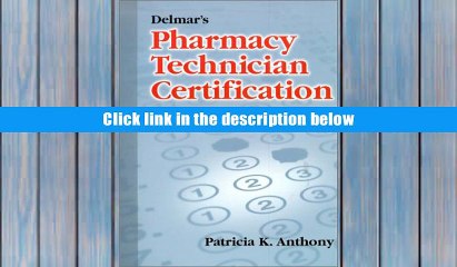 Popular Book  Delmar s Pharmacy Technician Certification Exam Review  For Full