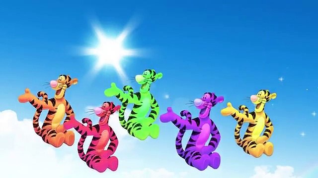 Tiger Finger Family | Lion Cheetah 3D Animated Finger Family Rhymes For Babies | Animals C