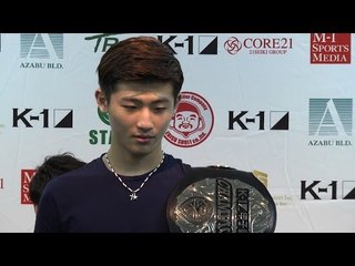 15.7.15 K-1 WORLD GP 2015 平本蓮会見／K-1 WORLD GP 2015 Press Conference4