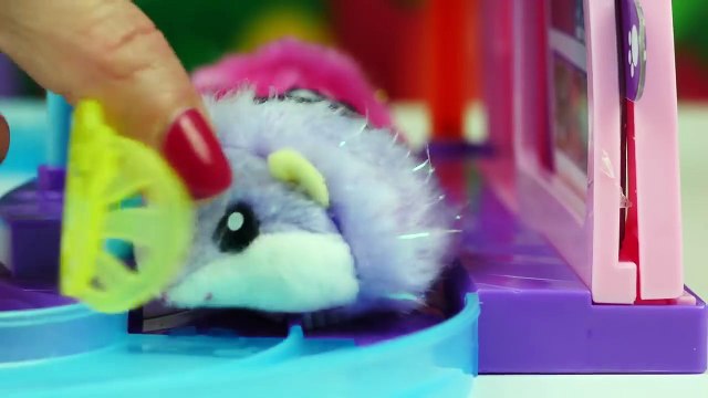 Hamsters in a House Toys! Super Market, Styling Studio and Hamster Home Playsets-8c8s_1S