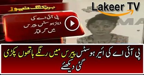 Air hostess of PIA Got Arrested From Paris