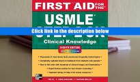 Best Ebook  First Aid for the USMLE Step 2 CK, Eighth Edition (First Aid for the USMLE Step 2: