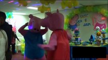 Peppa pig la cerdita y george bailando nuevo episodio rompecabezas