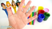Best Learning Colors Videos for Children Disney Princess Finger Family Nursery Rhymes Microwave PEZ-iMw7wlBb