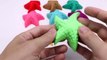 Learning Colors with Play Doh Starfish and Angry Birds for Children-tcM1sM3