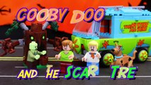 Scooby Doo Lego Mystery Machine Captures Batman Legos with Spiderman and Captain America Flash Masks-jRIKaL